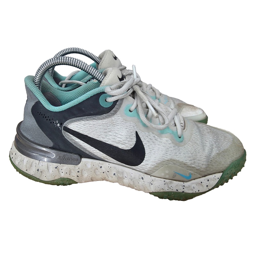 Nike Alpha Huarache Elite 3 Turf Baseball Shoes Women 7.5 Photon Dust CU8403-003